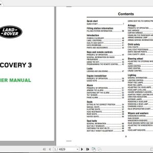 Landrover 3 DISCOVERY 2006 2009 REPAIR MANUAL 1