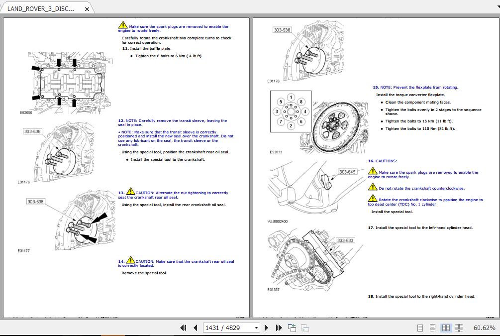 Landrover 3 DISCOVERY 2006 2009 REPAIR MANUAL 3