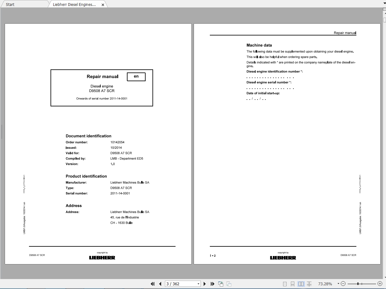 Liebherr Diesel Engines Full Repair Instructions PDF Files 4