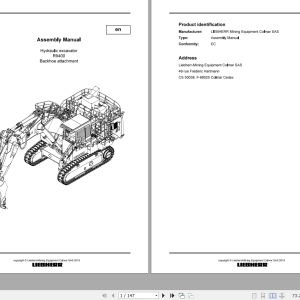 Liebherr Mining Excavator 052019 Assembly Manuals 2