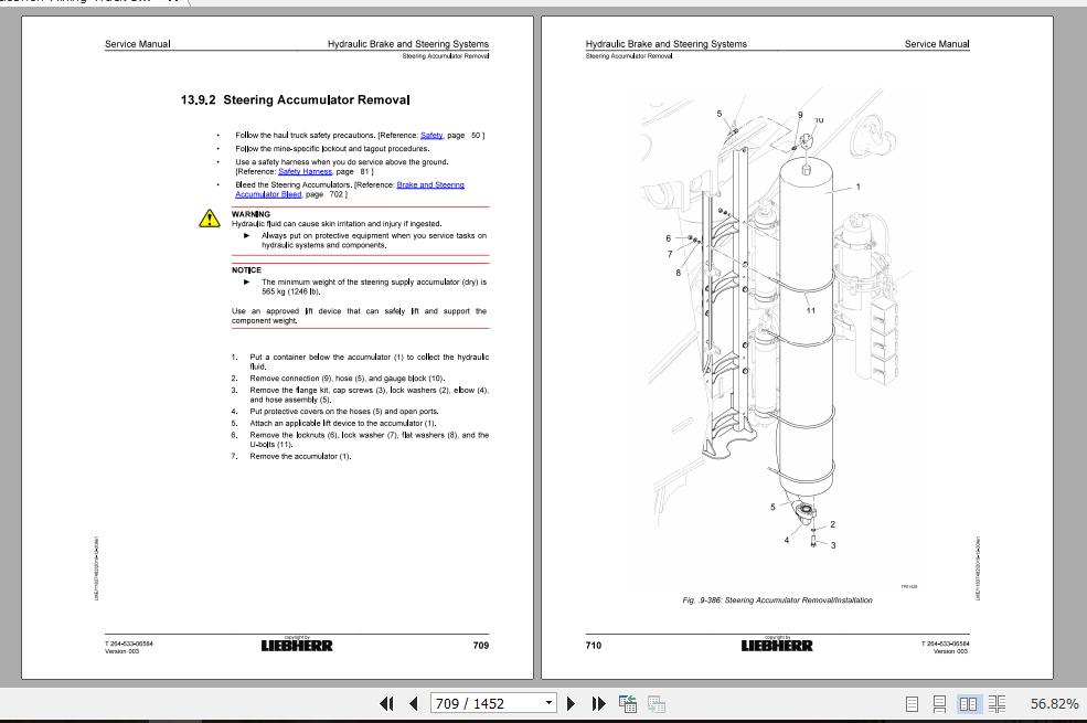Liebherr Mining Haul Truck T264 533 06584 Service ManualsEN 2