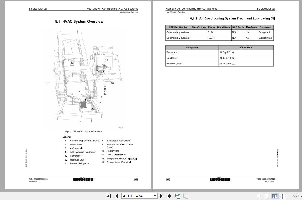 Liebherr Mining Haul Truck T264 53300022 00026 Service ManualsEN 3