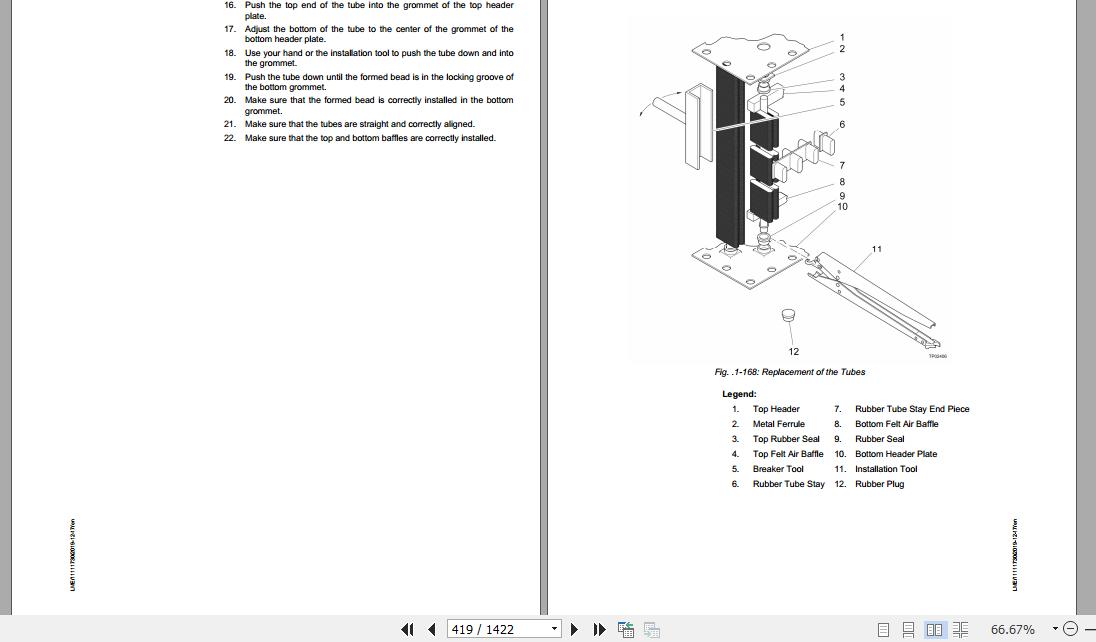 Liebherr Mining Haul Truck T282C 06495 06501 Service ManualsEN 2KgsMF