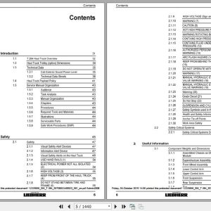 Liebherr Mining Haul Truck T284 53700022 00023 Service ManualsEN 2m4icF