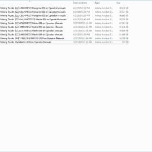 Liebherr Mining Truck Updated 032020 Operating Manual PDF 1