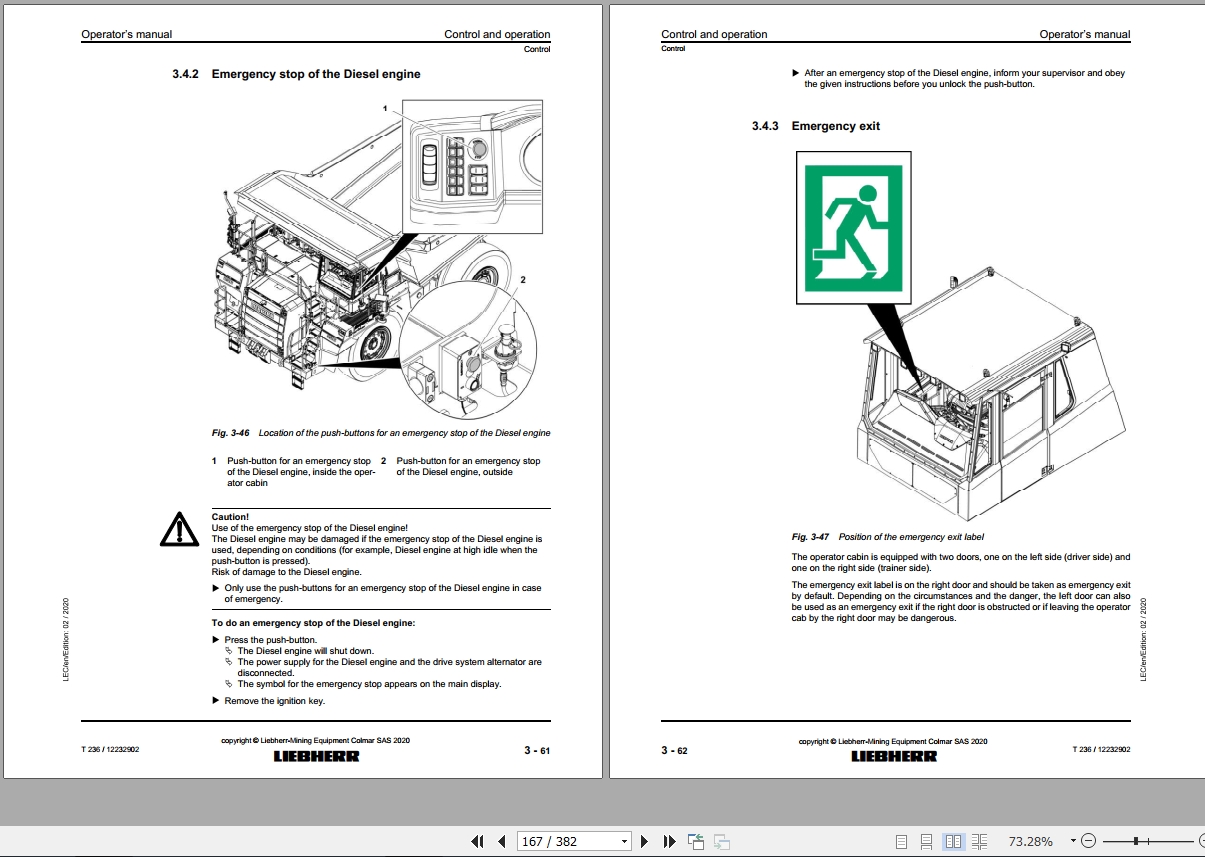 Liebherr Mining Truck Updated 032020 Operating Manual PDF 5