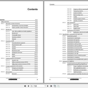 Liebherr Wheel Loader L509 1582 Service ManualsEN 2
