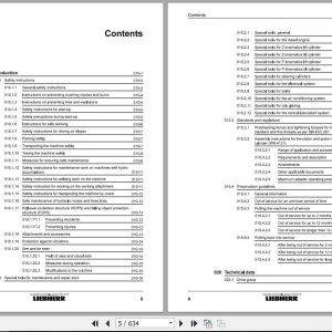 Liebherr Wheel Loader L524 1585 Service ManualsEN 2