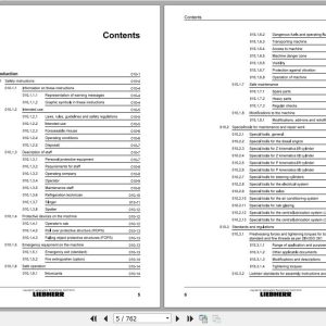 Liebherr Wheel Loader L528 1267 Service Manuals EN 2