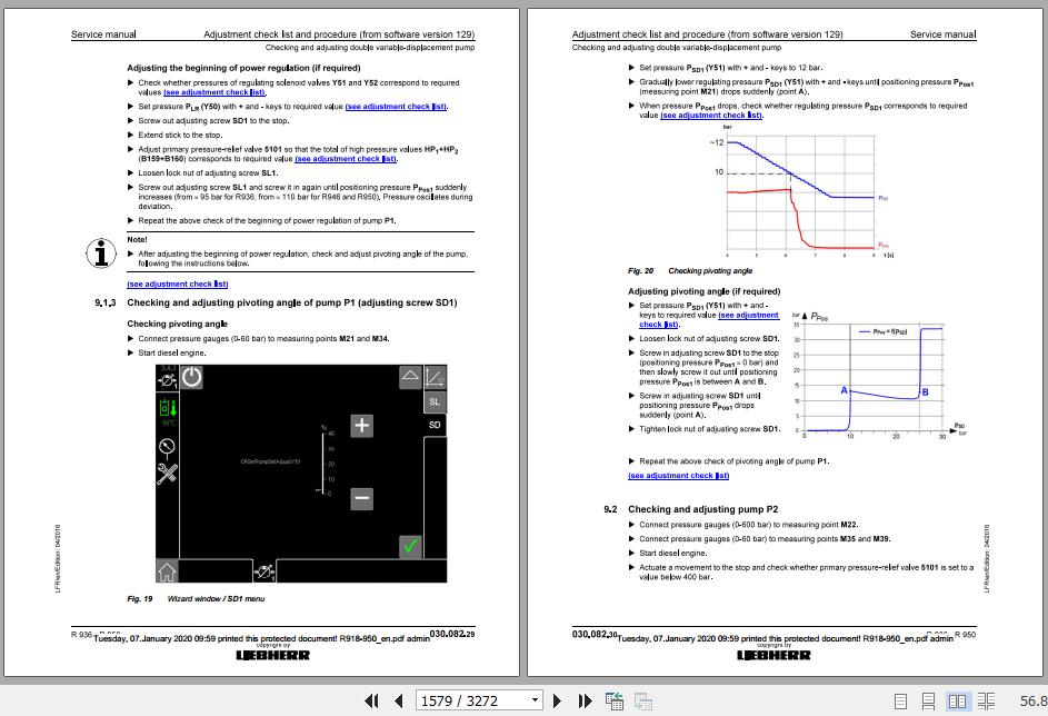 Liebherr Wheeled Crawler Excavators R918 R950 Service ManualsEN 3
