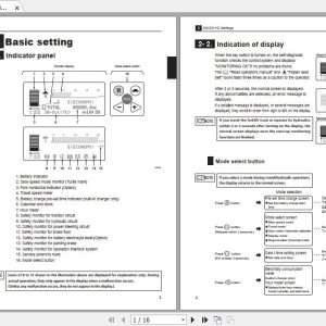 Mitsubishi Forklift FB15CA1 Service Manual 2