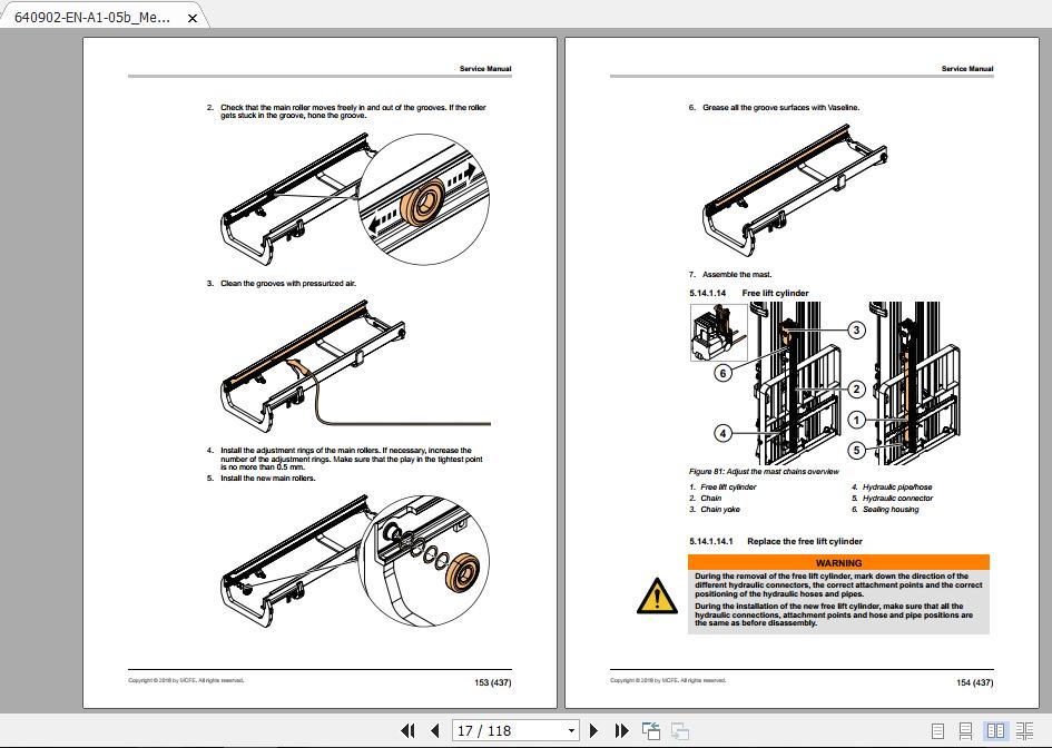 Mitsubishi Forklift FB16ACNT Service Manual 2