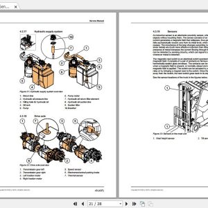 Mitsubishi Forklift FB16AN Service Manual 1