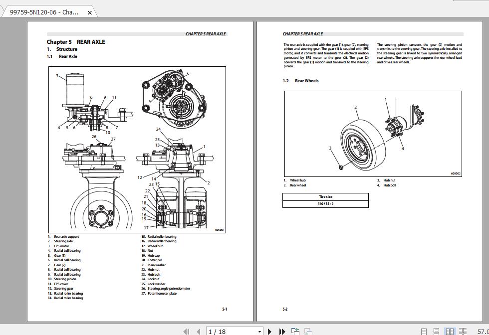 Mitsubishi Forklift FB16CPNT Service Manual 2