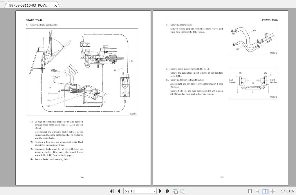 Mitsubishi Forklift FB16NT Service Manual 2