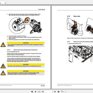 Mitsubishi Forklift FB18ACN Service Manual 2
