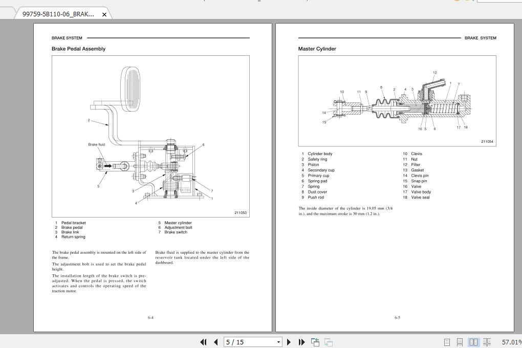 Mitsubishi Forklift FB18NT Service Manual 2