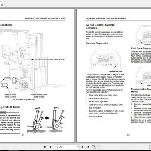 Mitsubishi Forklift FBC35N Service Manual 1