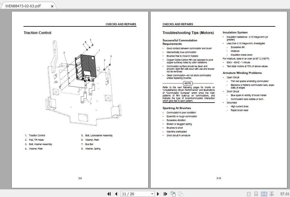 Mitsubishi Forklift FBC35N Service Manual 2