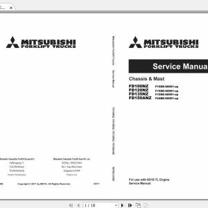 Mitsubishi Forklift FD100NZ Service Manual 1