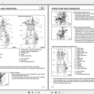 Mitsubishi Forklift FD150NM1S Service Manual 1