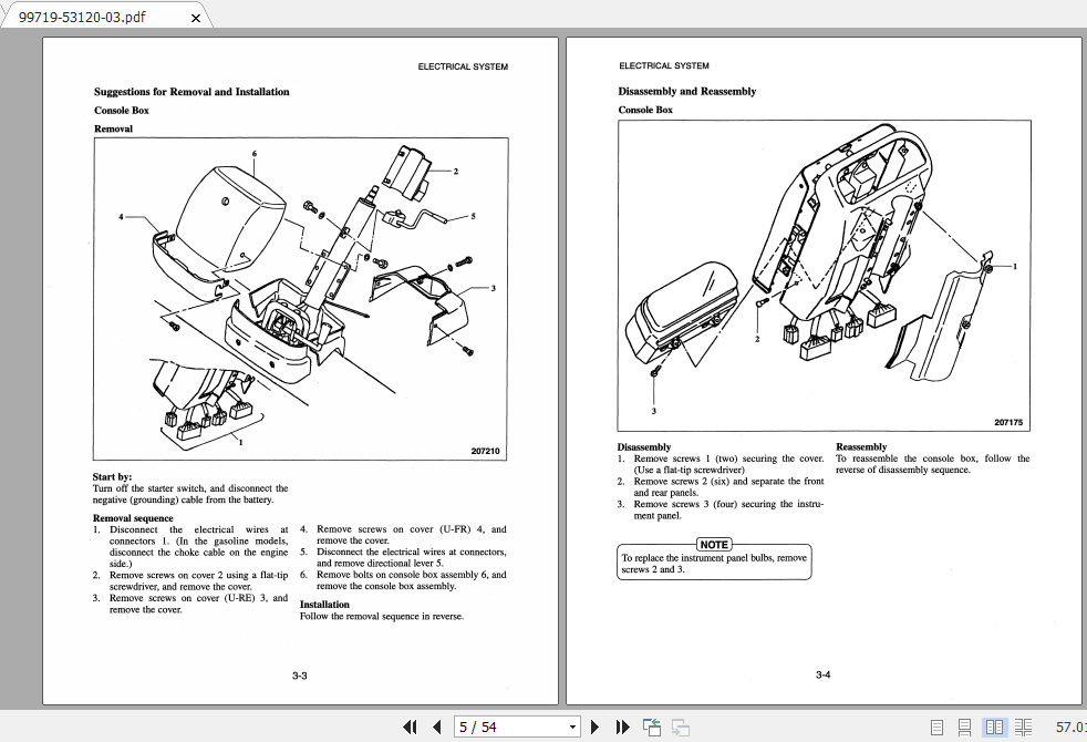 Mitsubishi Forklift FD18K FC Service Manual 2