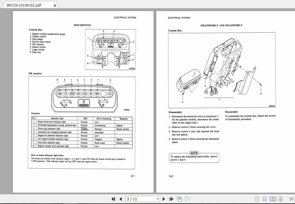 Mitsubishi Forklift FD35A Service Manual 2