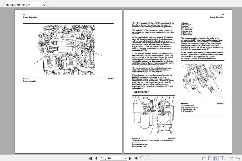 Mitsubishi Forklift FD50N1 Service Manual 2