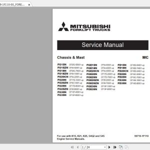 Mitsubishi Forklift FG35ND Foward 1