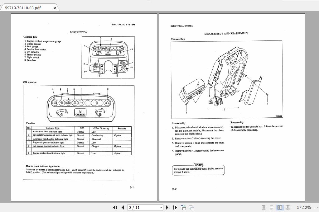 Mitsubishi Forklift FGC15 Service Manual 2