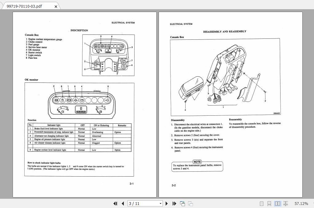Mitsubishi Forklift FGC18 Service Manual 2