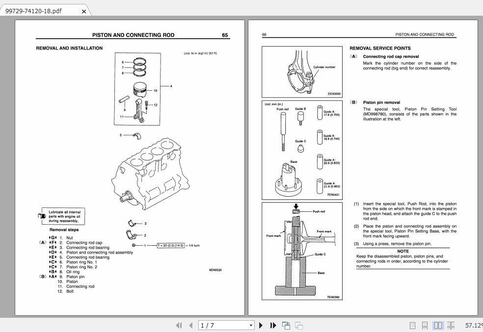 Mitsubishi Forklift FGC30 Service Manual 3