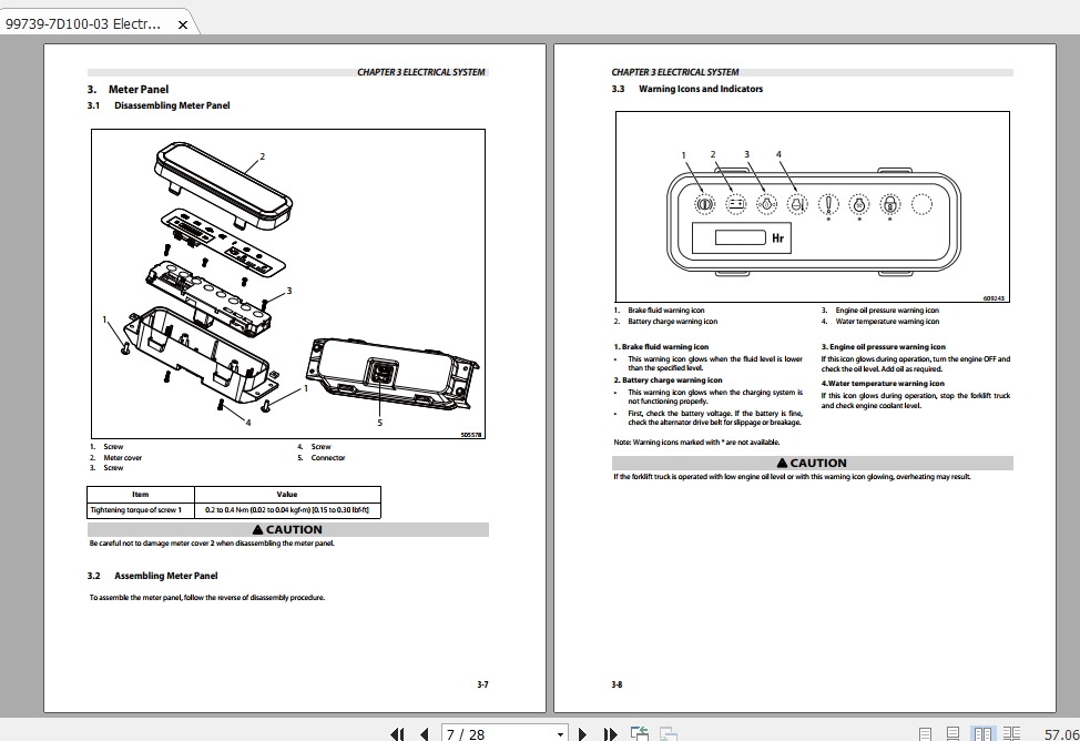 Mitsubishi Forklift FGC35K Service Manual 2