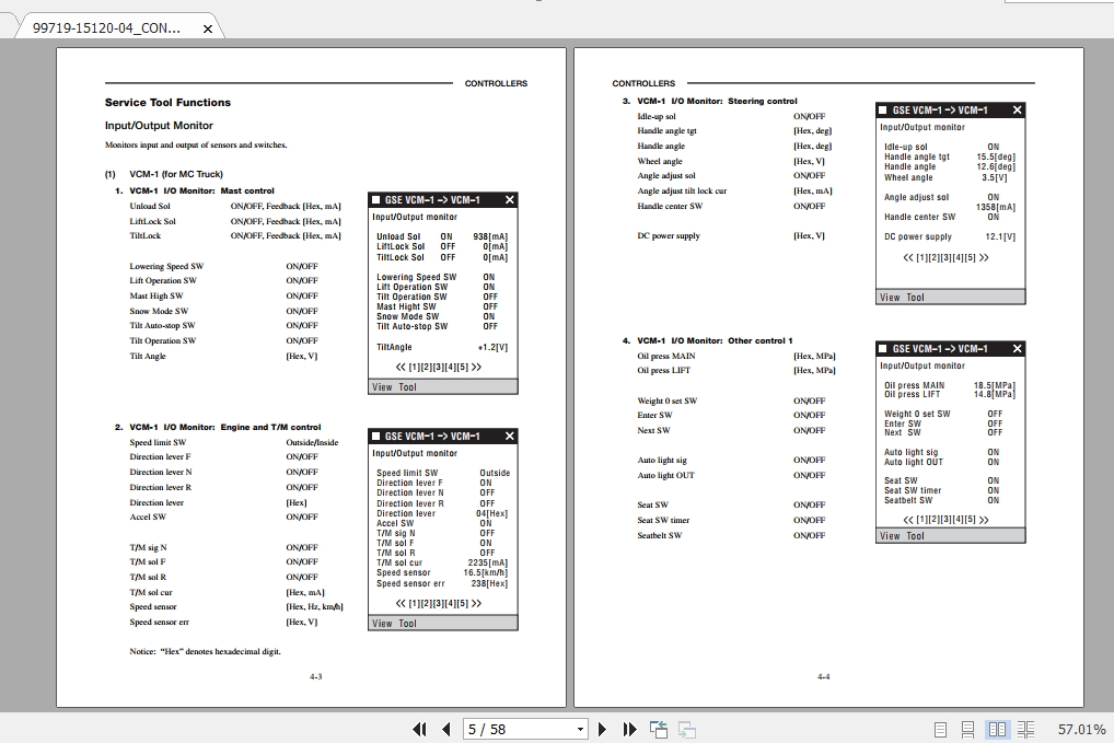 Mitsubishi Forklift FGE10N Service Manual 2