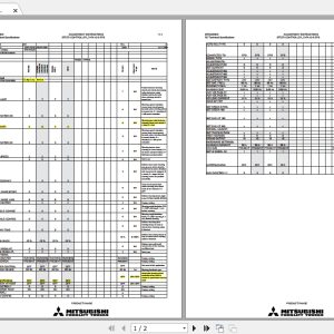 Mitsubishi Forklift OPB10NSPF Service Manual 1