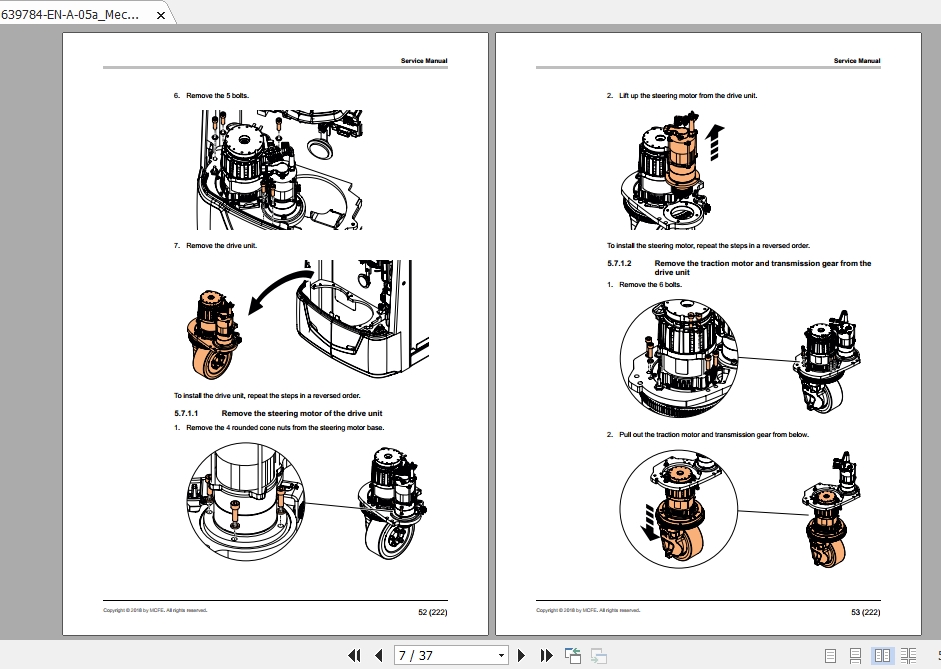 Mitsubishi Forklift OPB20N2 Service Manual 3
