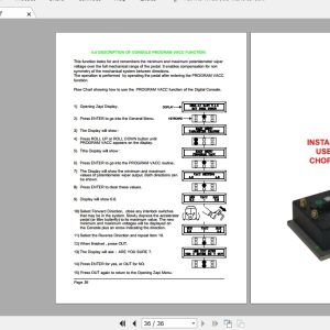 Mitsubishi Forklift OPB20S Service Manual 1