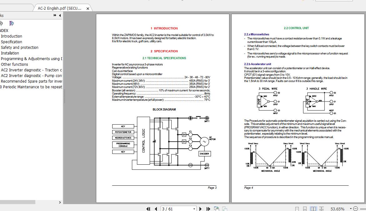 Mitsubishi Forklift RB14XC RB14XE Manuals Diagram 2