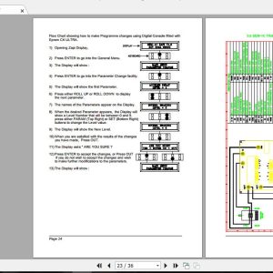 Mitsubishi Forklift SBD16K Hydraulic Diagrams 1