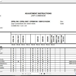 Mitsubishi Forklift SBR12K SBR20K Service Manual 1