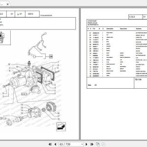NEW HOLLAND TRACTOR TD5110 PARTS MANUAL 2