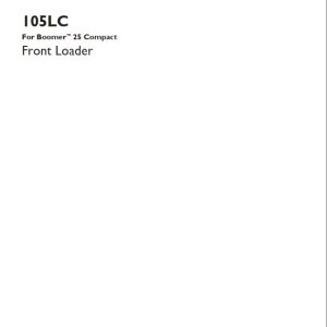 New Holand Front Loader 105LC Operators Manual51562809 1