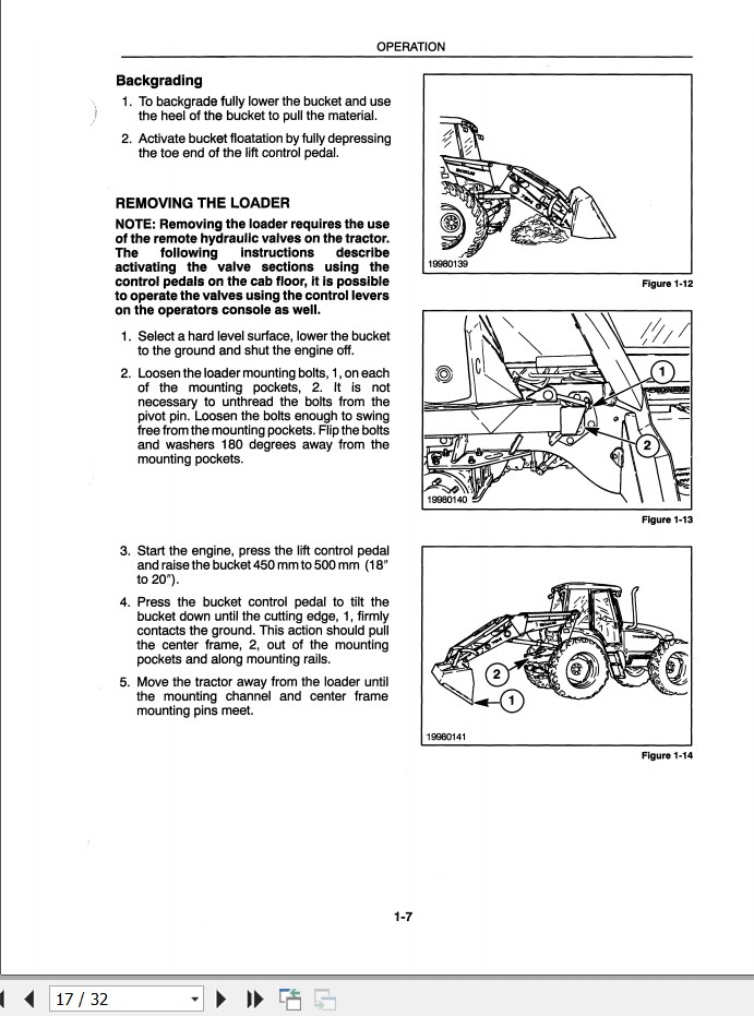 New Holand Loader 7614 Operators Manual86563223 203e1i