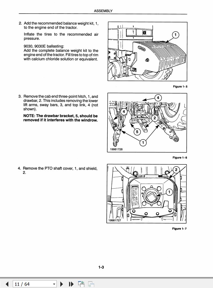 New Holand Tractor 2300BF Operators Manual86574145 2