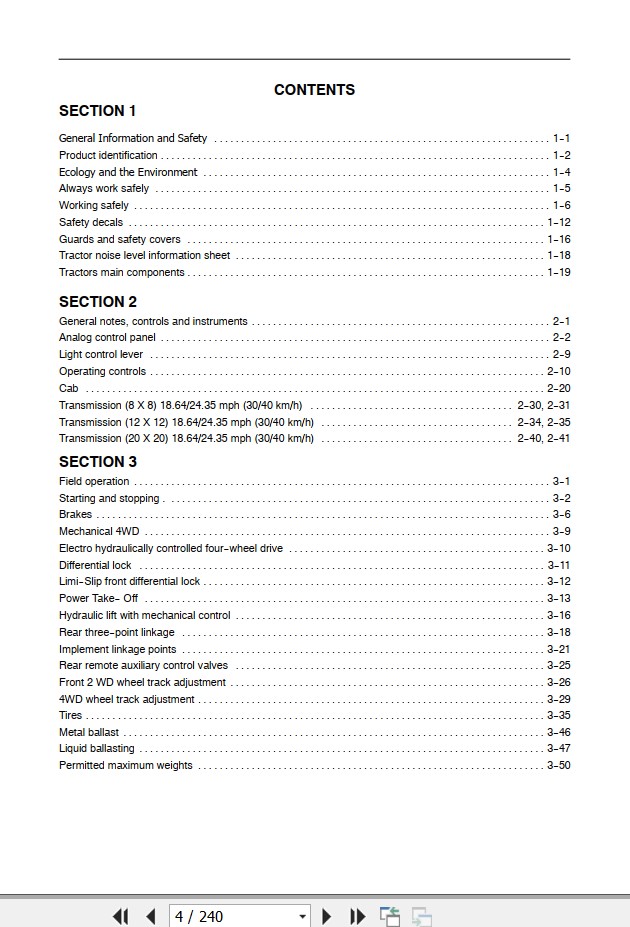 New Holand Tractor T475 Operators Manual84571289 2