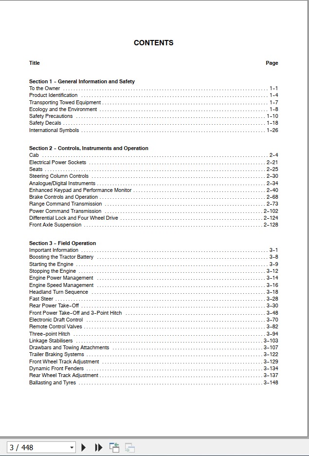 New Holand Tractor T6030 T6050 T6070 T6080 T6090 Range Power Command Product Manual884590566 2