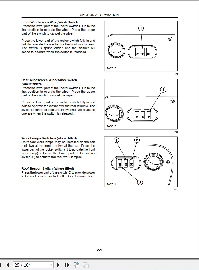 New Holand Tractor TC27D Operators Manual87304222 2