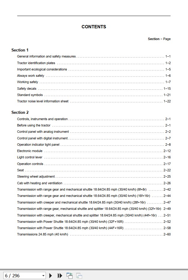 New Holand Tractor TN60DA TN70DA TN75DA Operators Manual87552774 2