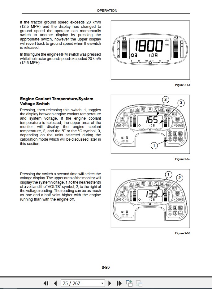 New Holand Tractor TV140 Operators Manual86562957 3