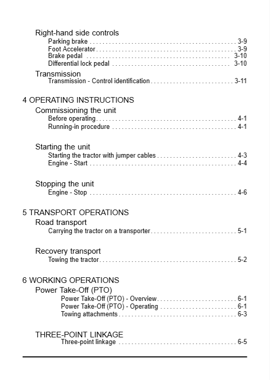New Holland 3032 Tractor Operators Manual48134665 3 1